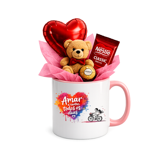 Caneca Amar é escolher - Imagem 2