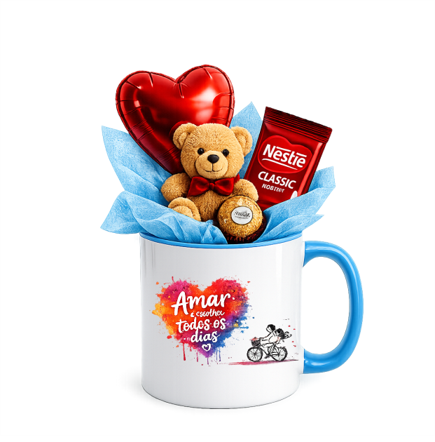 Caneca Amar é escolher - Imagem 1