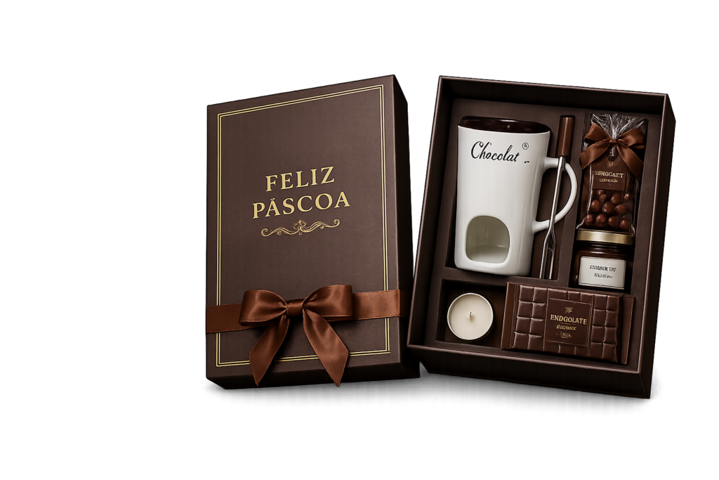 Kit Pascoa Caneca Rechaud