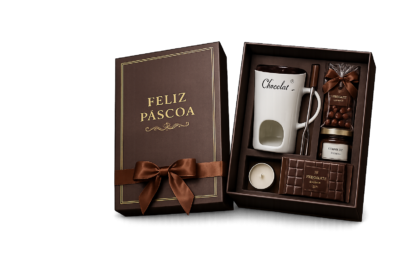 Kit Pascoa Caneca Rechaud
