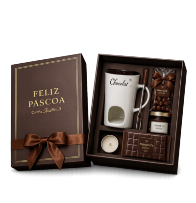 Kit Pascoa Caneca Rechaud