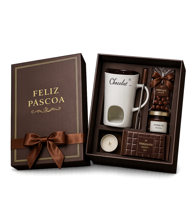 Kit Pascoa Caneca Rechaud - Imagem 1